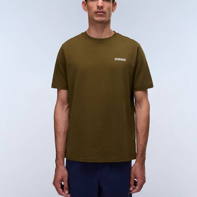 Κοντομάνικο T-shirt με μικρό λογότυπο