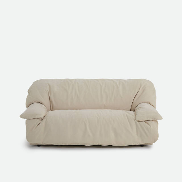 Καναπές 2 ή 3 θέσεων, από λεπτό chenille, BACKY