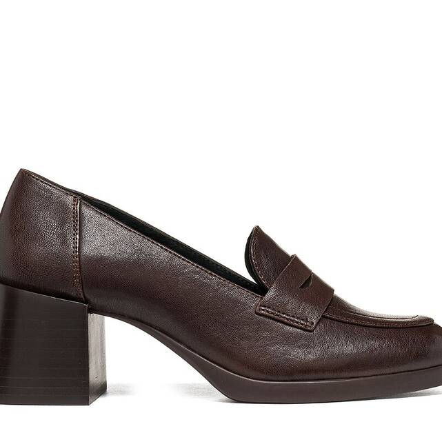 Μοκασίνια με τακούνι, WALK PLEASURE 55T