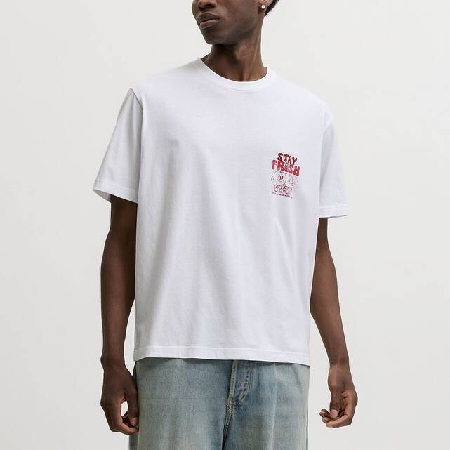 Γραφικό t-shirt με λογότυπο στην πλάτη