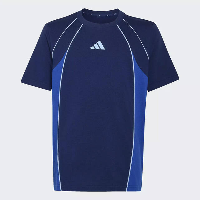 Κοντομάνικο t-shirt με διχρωμία