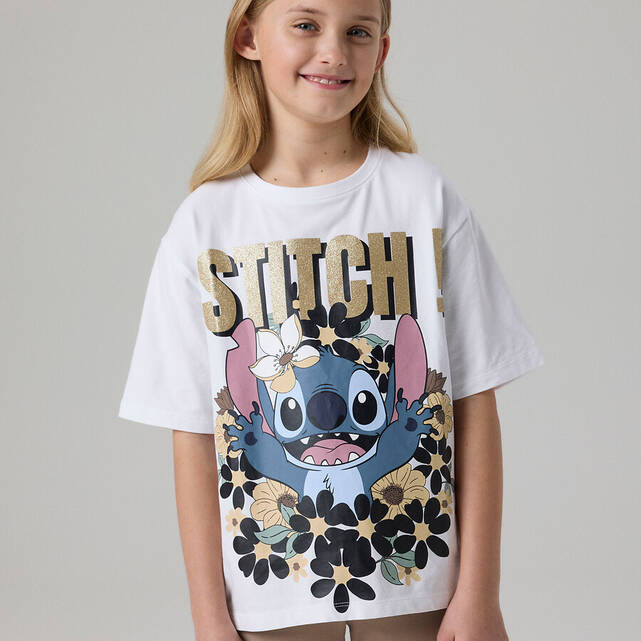 Κοντομάνικο μπλουζάκι STITCH