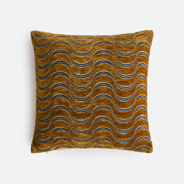 Μαξιλαροθήκη 45 x 45 εκ., από βελούδινο chenille, VILNIA