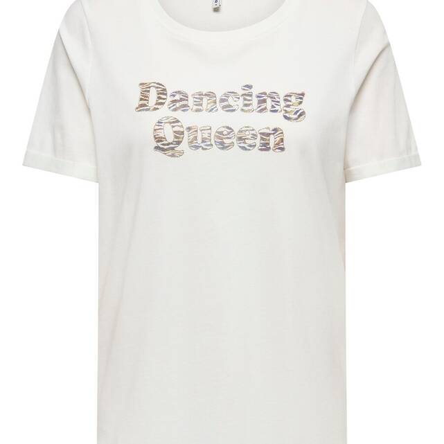 Κοντομάνικο t-shirt με στάμπα