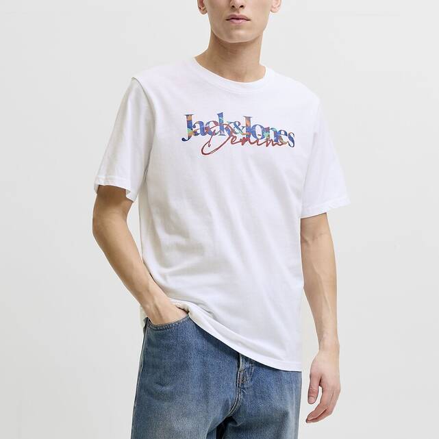 Κοντομάνικο T-shirt Tom με στρογγυλή λαιμόκοψη