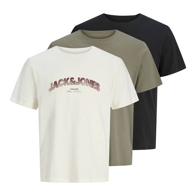 Σετ 3 T-shirts με κοντά μανίκια