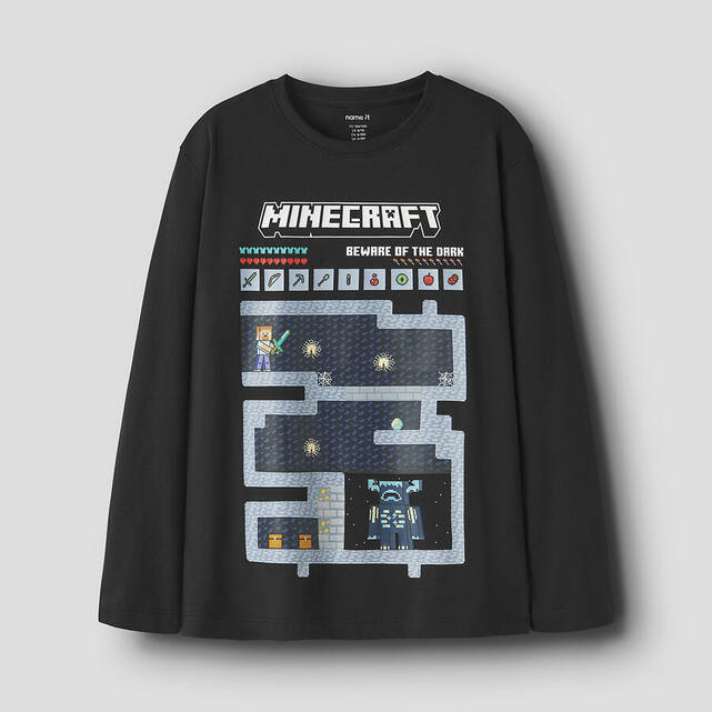T-shirt με μακριά μανίκια, MINECRAFT