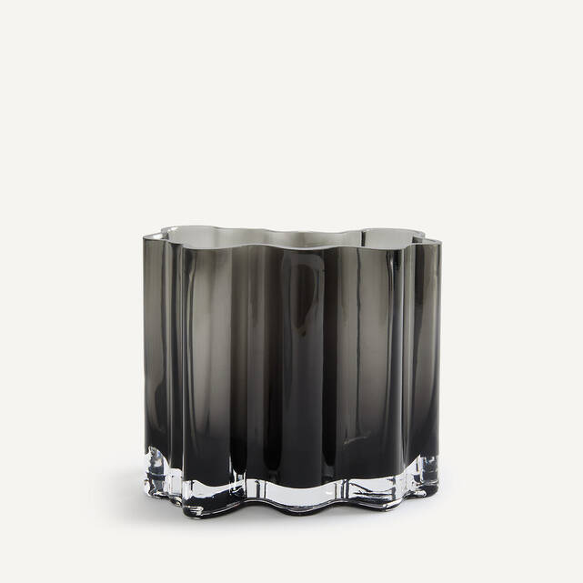 Βάζο από φυσητό γυαλί, ύψος 18 cm, ISSEY