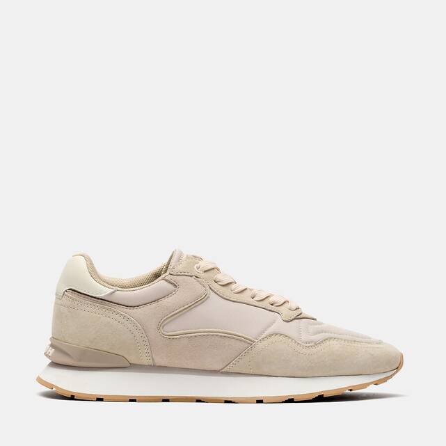 Sneakers από συνδυασμό υλικών CITY SAND