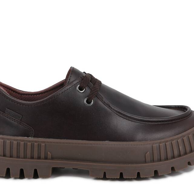 Δερμάτινα μοκασίνια με κορδόνια, Pallashock Moc LTH