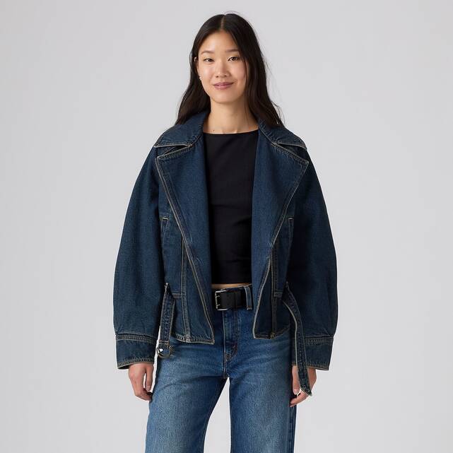 Denim μπουφάν 80s Bomber