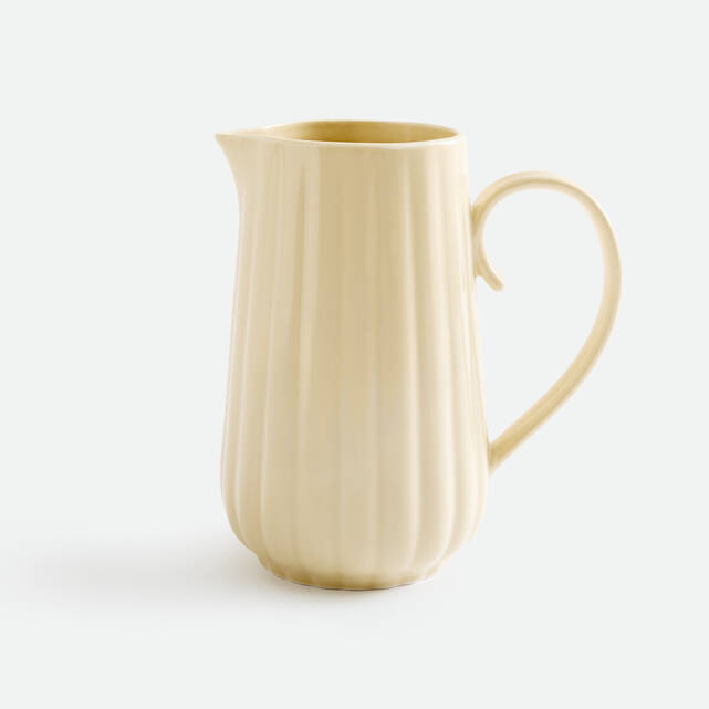 Κανάτα με κυματιστό περίγραμμα, από stoneware, SOLARI