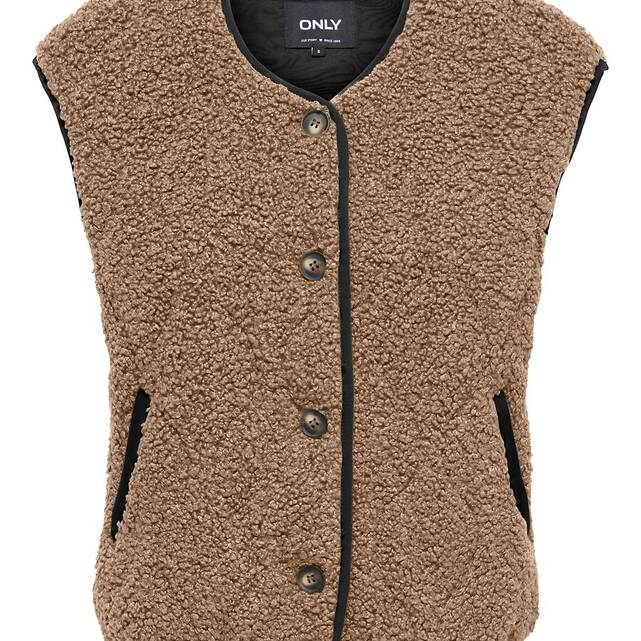 Αμάνικο jacket sherpa