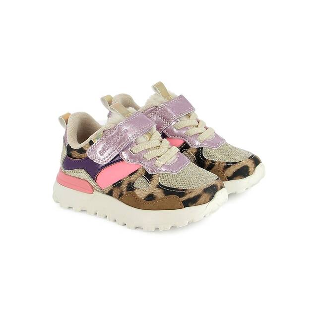 Sneakers με ελαστικά κορδόνια και αυτοκόλλητο λουράκι, JOGGY SCRATCH