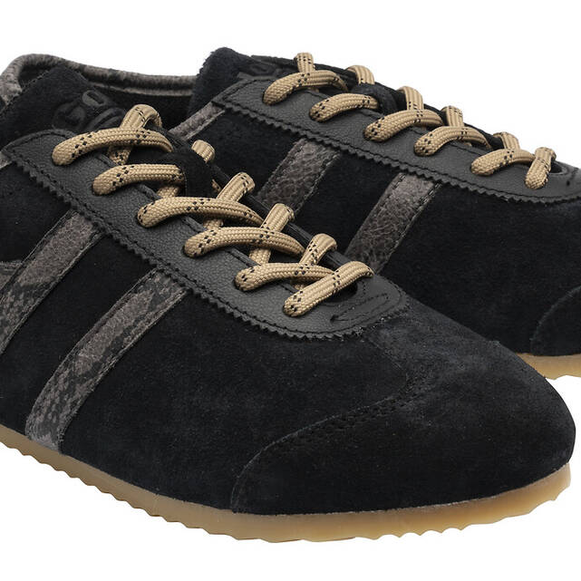 Δερμάτινα sneakers με κορδόνια, CLEORA II