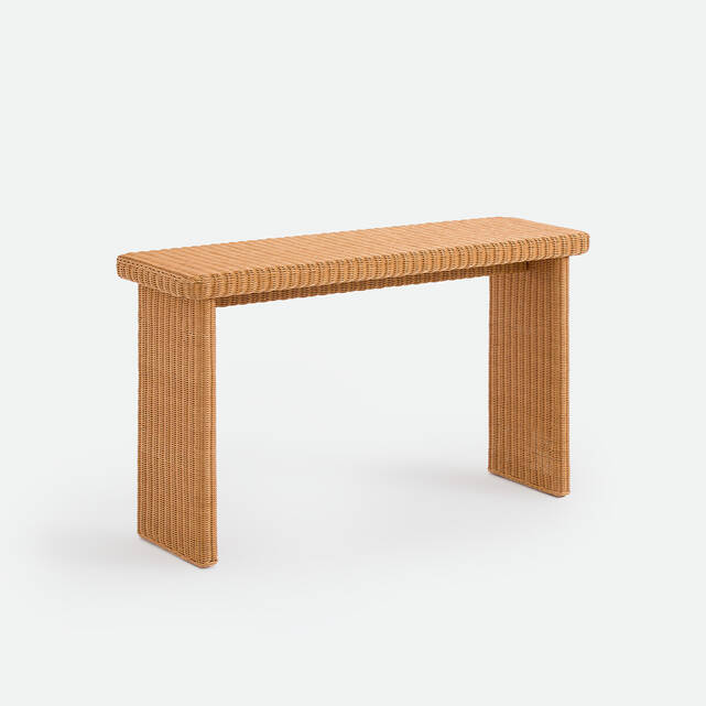 Κονσόλα από ρατάν, πλάτος 120 cm, NILO