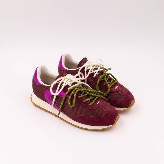 Sneakers από συνδυασμό υλικών POLLY