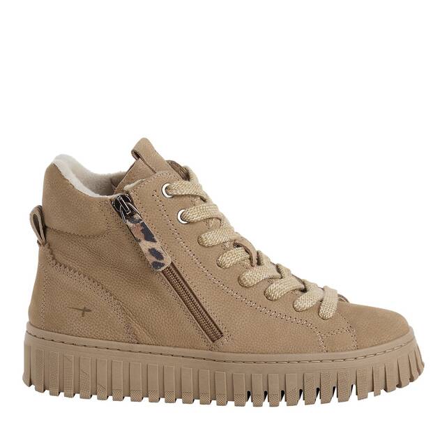 Ψηλά δερμάτινα sneakers