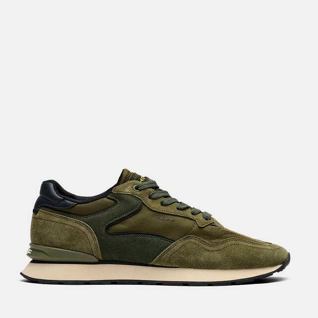 Sneakers από συνδυασμό υλικών CITY GREEN