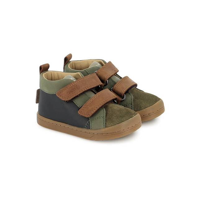 Ψηλά δερμάτινα sneakers KIKO SCRATCH