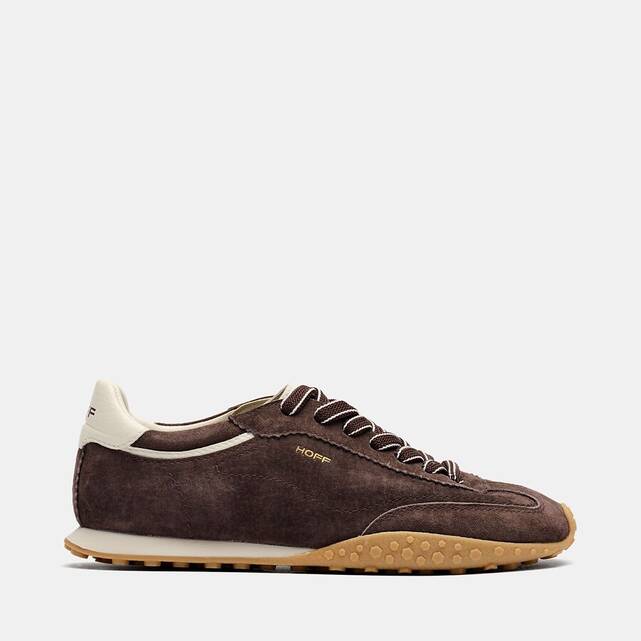 Δερμάτινα sneakers BRIDGE FL CHOCOLAT