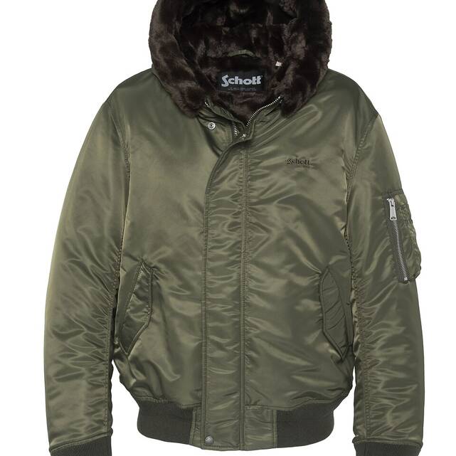 Unisex bomber με κουκούλα, AIVEWOOD