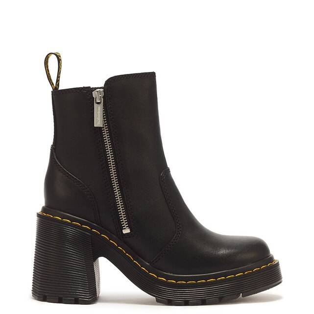 Δερμάτινα μποτάκια Chesney Zip Ankle από δέρμα Sendal