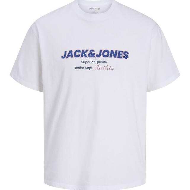 Κοντομάνικο T-shirt με στρογγυλή λαιμόκοψη, JABBO